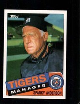 1985 Topps #307 Sparky Anderson Nmmt Tigers Mg Hof *AZ0623 - £1.94 GBP