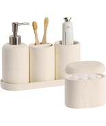 Bathroom Accessories Set, 5Pcs Modern Bathroom Accessory Set With Soap, ... - $829.23 MXN