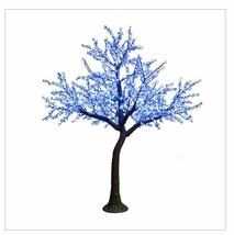 12FT Blue/Wht Cherry Blossom LED Indoor Outdoor Lighted Tree Commercial Quality - £2,223.40 GBP