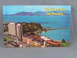 Vintage Postcard - Old and New San Francisco Panorama Picture - Smith Novelty - £11.80 GBP