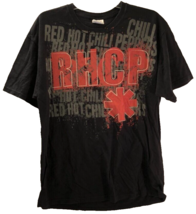 $25 Red Hot Chili Peppers RHCP Asterisk Hanes 2008 Black Concert T-Shirt L 42-44 - £22.39 GBP