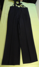 USAF AIR FORCE USAFA DRESS BLUE MESS DRESS SUSPENDERS FORMAL PANTS 31X30.5 - $97.19