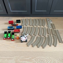 Thomas The Train Lot of Track Cars &amp; Motorized (3) Percy Farm Helicopter Harold - $62.88