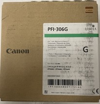 Canon Green Ink PFI-306G 6664B001 OEM  ImagePrograf 8300 8300S 8400 8400S - $41.01 CAD