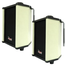 5Core Speaker Commercial Paging PA On Wall Mount Indoor Outdoor Home 2Pc... - $29.90