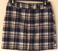 St. John&#39;s Bay skort size 4 women plaid - $13.12