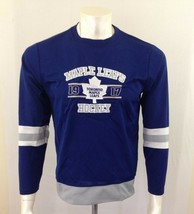 Toronto Maple Leaf&#39;s NHL Boys Blue Long Sleeve Polyester Large Hockey Jersey     - £12.45 GBP