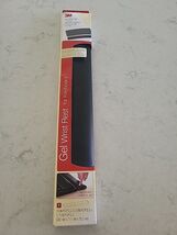 3M Gel Antimicrobial Large Mouse Wrist Rest for Keyboard Black WR310LE - $26.13