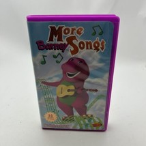 Barney: More Barney Songs VHS 1999 Never Seen On TV! Classic Cartoon Mov... - £11.51 GBP