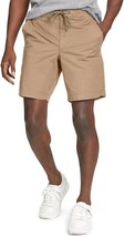 Eddie Bauer Top Out Ripstop Shorts Mens S Flax Brown Hiking Elastic Waist NEW - £23.60 GBP
