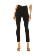 GRLFRND Charcoal Gray Piper High Rise Button Fly Stretch Slim Crop Jeans... - $78.80 CAD