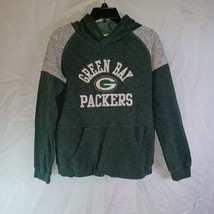 Green Bay Packers NFL Team Apparel Youth Hooded Sweatshirt Green - M ? - $14.03