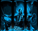 Glow in the Dark Spawn on Skull Throne with Green Nails Comic Cup Mug Tu... - $22.72