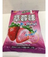4 Paquetes, Hong Yuan ,Fresa, Caramelo Duro, 365ml - $30.07 CAD
