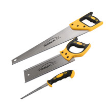 3Pcs Hand Saw Set Include 20In Hand Saw,12In Back Saw And 6In Jab Drywal... - £29.08 GBP