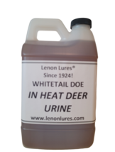 Whitetail Doe In Heat Urine 1/2 Gallon Trusted by Hunters Everywhere Sin... - $73.95