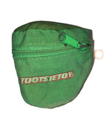 Tootsietoy Vintage “Made In Taiwan” Green Miniature Fanny Pack W/ Zipper - £6.43 GBP