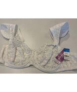 Dominique Women’s Padded Shoulder Bra White Size  46 B  NWT - $27.93 CAD