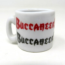 Tampa Bay Buccaneers Mini Mug NFL Football 1&quot; Ceramic Miniature Cup Disp... - $10.88