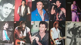 RICK SPRINGFIELD ~ Ten (10) Color and B&amp;W PIN-UPS from 1982-1985 ~ Clipp... - $14.85