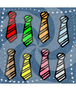 Color Tie T2-Digital Clipart-Art Clip-Gift Cards-PNG-Banner-Gift Tag-Jew... - $37.17 MXN