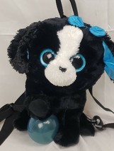 TY  Mini Backpack Tracey Black Dog Beanie Boos Border Collie Plush Bag 1... - $178.57 MXN