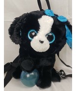 TY  Mini Backpack Tracey Black Dog Beanie Boos Border Collie Plush Bag 1... - $174.97 MXN