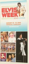 Elvis Presley Brochure  Elvis Week 2010 Memphis Tennessee BRO2 - £3.86 GBP