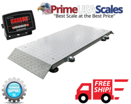 5 Year Warranty Prime Portable livestock Multi-purpose scale 2000 lb x .... - £545.27 GBP