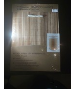 Bamboo Hamper With Liner Home Basics - €51,16 EUR
