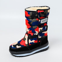 Snow Boots Keep Warm Waterproof Boots Plus Thick Velvet Winter Outdoor Casual  S - £42.21 GBP