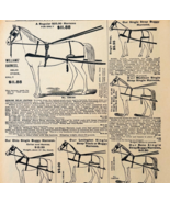 1901 Horse Harnesses Reproduction Advertisement Sears Agriculture DWW9B - $19.99