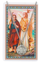 St. Raphael Necklace with Laminated Prayer Card - £15.14 GBP