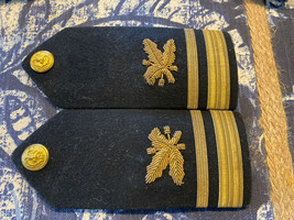 HILBORN-HAMBURGER Vintage Shoulder Boards Wool Pair - £9.32 GBP