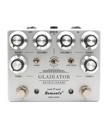 Demonfx GLADIATOR Guitar Effect Pedal DOUBLE PREAMP Double mode+ stack O... - $80.41 CAD