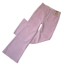 NWT Levi&#39;s Ribcage Bell Cord in Keepsake Lilac Stretch Corduroy Pants 29 x 31 - £32.50 GBP
