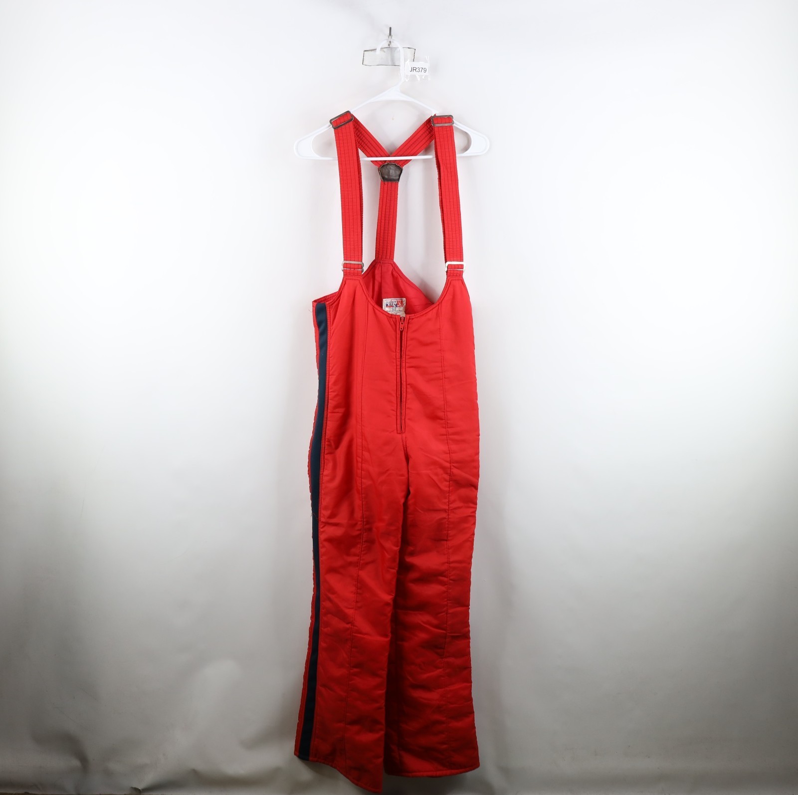 Vtg 70s Boys 16 Striped Color Block Insulated Ski Snowboard Snow Pants O... - $49.45