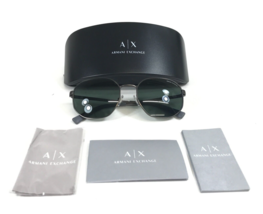 Armani Exchange Sunglasses AX2036S 6003/71 Matte Gunmetal Frames w/ Green Lenses - £45.94 GBP