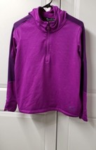Under Armour Girls Hoodie Size: Youth XL Winter Kids Loose 1/4 Zip CUTE - £14.78 GBP