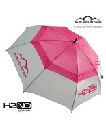 NEW 2024 Sun Mountain H2NO Double Canopy Umbrella - All Colours. (30SPF) - $51.45