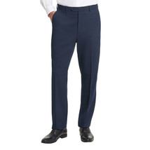 Chaps Men&#39;s Suit Separate Pant Classic Fit Stretch Fabric Blue Gray Black - $56.24