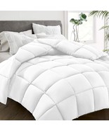 Hyleory All Season Queen Size Bed Comforter - Cooling Goose Down, White - $44.96