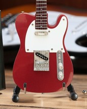 Fender Apple Red Telecaster 1:4 Scale Replica Guitar ~Axe Heaven - £25.92 GBP