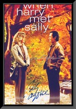 When Harry Met Sally Meg Ryan and Billy Crystal signed movie poster - £587.45 GBP