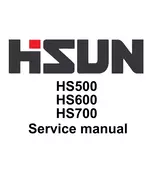 Hisun HS500 HS600 and HS700 UTV - $6.00