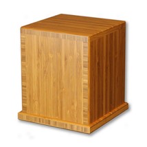 Biodegradable Eco-friendly Bamboo Adult Funeral Cremation Urn, 210 Cubic Inches - £279.71 GBP