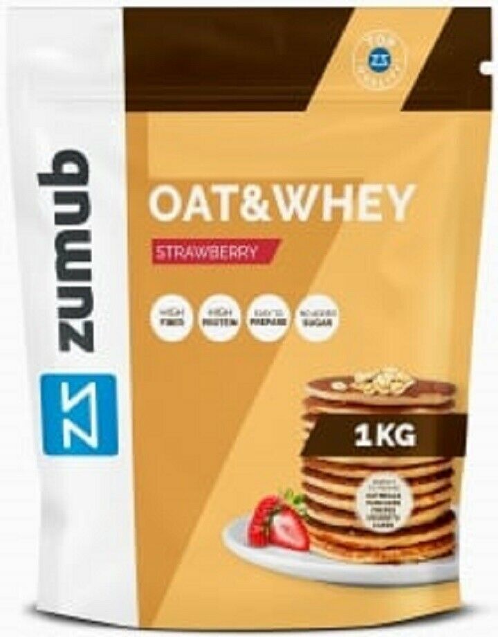 Oatmeal ZUMUB AVEIA E WHEY oats and whey 1000g (~35.27 oz) - $16.97