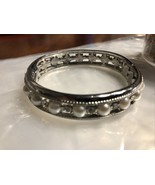 JACKIE KENNEDY JBK  USA CAMROSE KROSS RHINESTONE CUFF Rare Find - $54.45