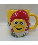 Galerie Yellow M &amp; M Holiday Christmas Mug Cup Mars Candy - $8.90