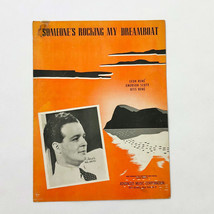 Someone&#39;s Rocking My Dreamboat Piano &amp; Voice Sheet Music 1951 Phil Brito - £15.52 GBP